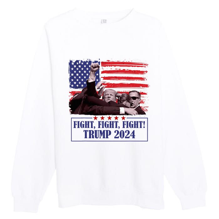 Trump Shooting Trump Assassination Trump Legends Trump 2024 Premium Crewneck Sweatshirt