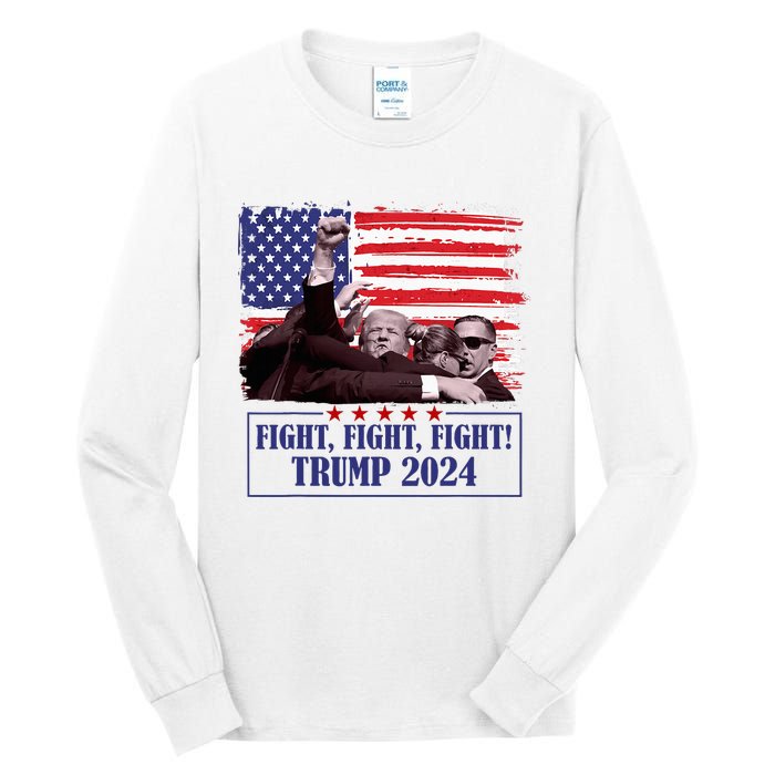 Trump Shooting Trump Assassination Trump Legends Trump 2024 Tall Long Sleeve T-Shirt