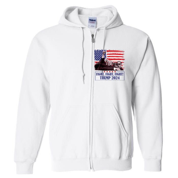 Trump Shooting Trump Assassination Trump Legends Trump 2024 Full Zip Hoodie