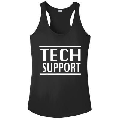 Tech Support Ladies PosiCharge Competitor Racerback Tank