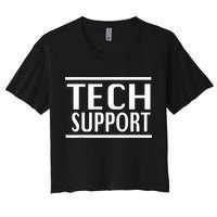 Tech Support Crop Top