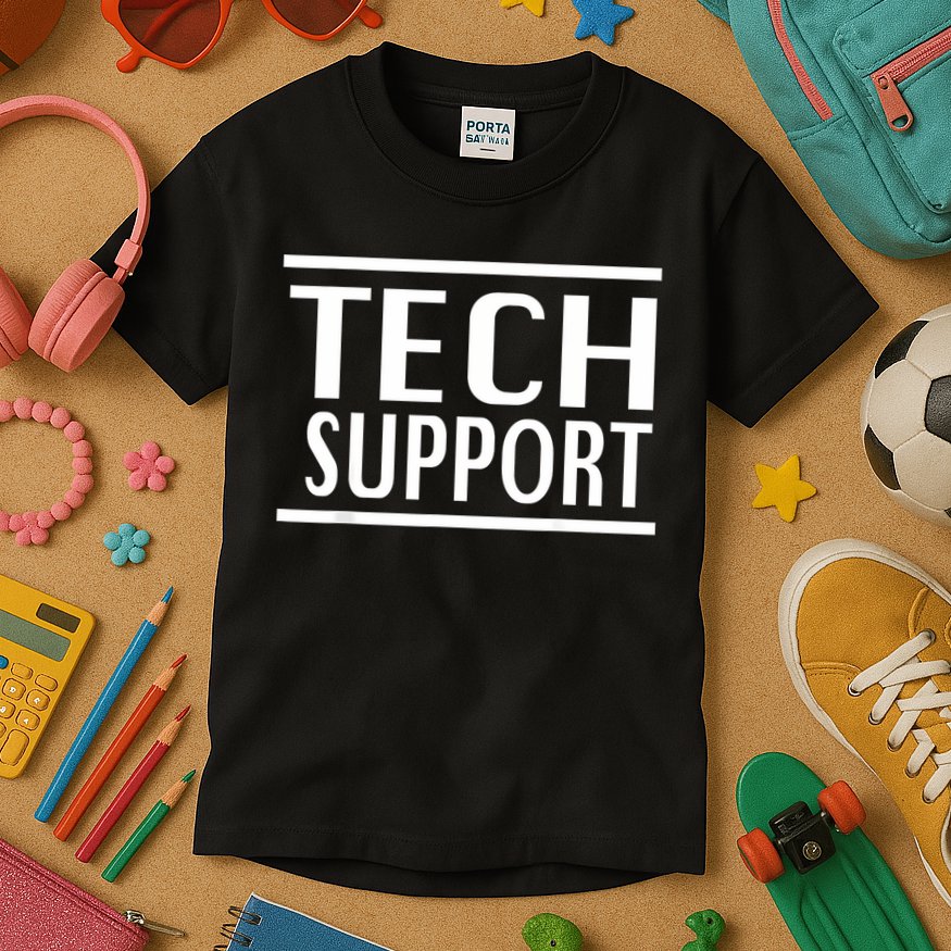 Tech Support Kids T-Shirt