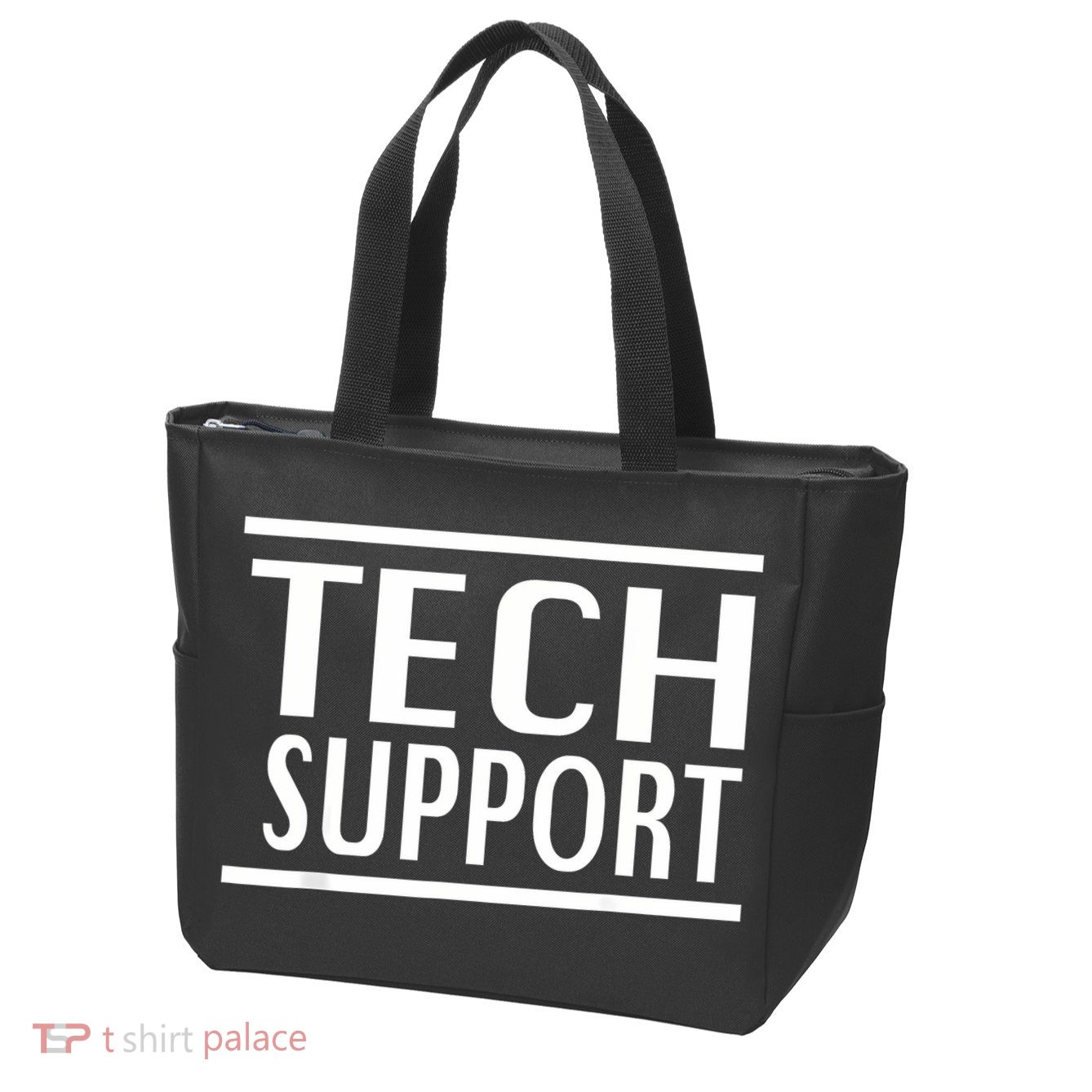 Tech Support Zip Tote Bag