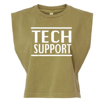 Tech Support Garment-Dyed Women's Muscle Tee