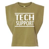 Tech Support Garment-Dyed Women's Muscle Tee
