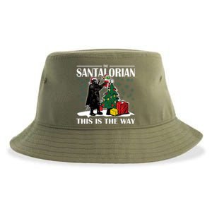 The Santalorian This Is The Way Funny Star Christmas Sustainable Bucket Hat