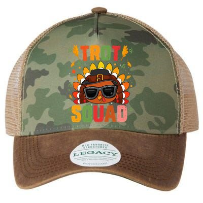 Trot Squad thanksgiving turkey trot 5k Running Marathon 2021 Legacy Tie Dye Trucker Hat