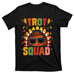 Trot Squad thanksgiving turkey trot 5k Running Marathon 2021 T-Shirt