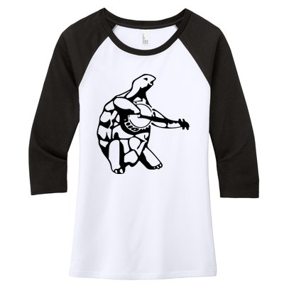 Terrapin Station Women's Tri-Blend 3/4-Sleeve Raglan Shirt