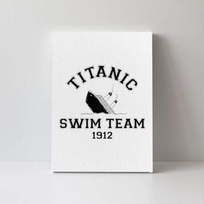 Titanic Swim Team Sports History Buff Sarcastic Canvas