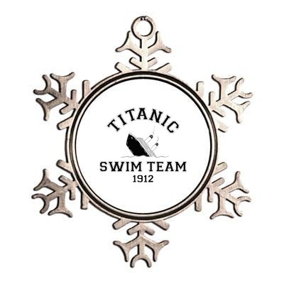 Titanic Swim Team Sports History Buff Sarcastic Metallic Star Ornament