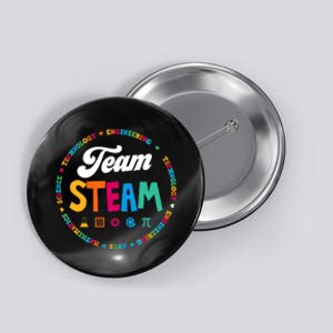 Team STEAM Teacher Back to School STEM Special Pre-K 1st Button