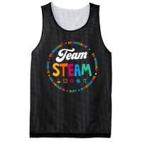 Team STEAM Teacher Back to School STEM Special Pre-K 1st Mesh Reversible Basketball Jersey Tank