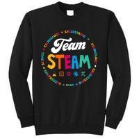 Team STEAM Teacher Back to School STEM Special Pre-K 1st Tall Sweatshirt