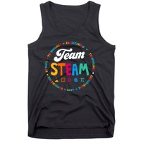 Team STEAM Teacher Back to School STEM Special Pre-K 1st Tank Top