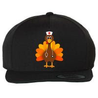 Thanksgiving Scrub Tops Women Turkey Nurse Holiday Nursing Wool Snapback Cap