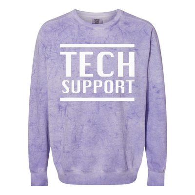 Tech Support Colorblast Crewneck Sweatshirt