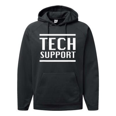 Tech Support Performance Fleece Hoodie