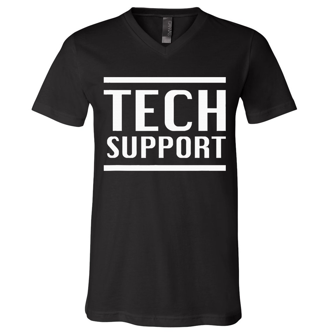 Tech Support V-Neck T-Shirt