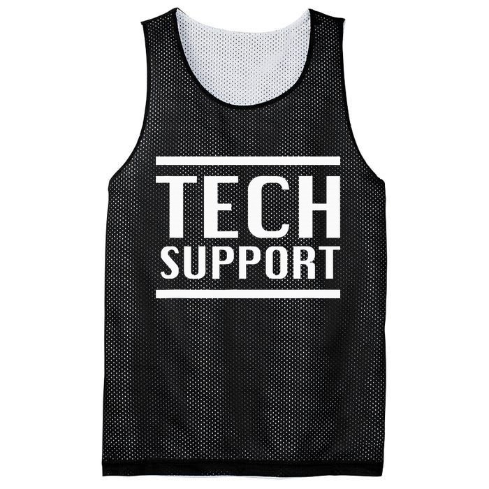 Tech Support Mesh Reversible Basketball Jersey Tank