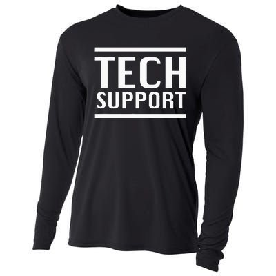 Tech Support Cooling Performance Long Sleeve Crew