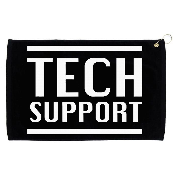 Tech Support Grommeted Golf Towel