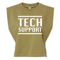 Tech Support Garment-Dyed Women's Muscle Tee