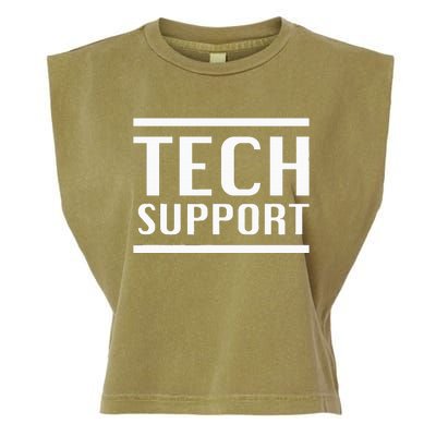 Tech Support Garment-Dyed Women's Muscle Tee