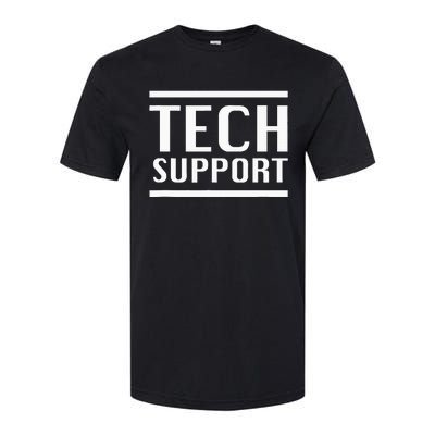 Tech Support Softstyle CVC T-Shirt