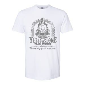 Train Station Softstyle CVC T-Shirt