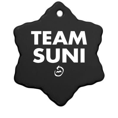 Team Suni Ceramic Star Ornament