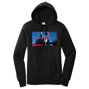 Trump Shooting Women's Pullover Hoodie