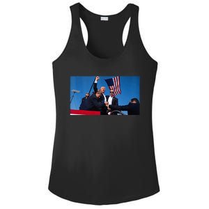 Trump Shooting Ladies PosiCharge Competitor Racerback Tank