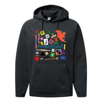 The Small Things In Montessori Materials Love Montessori Performance Fleece Hoodie