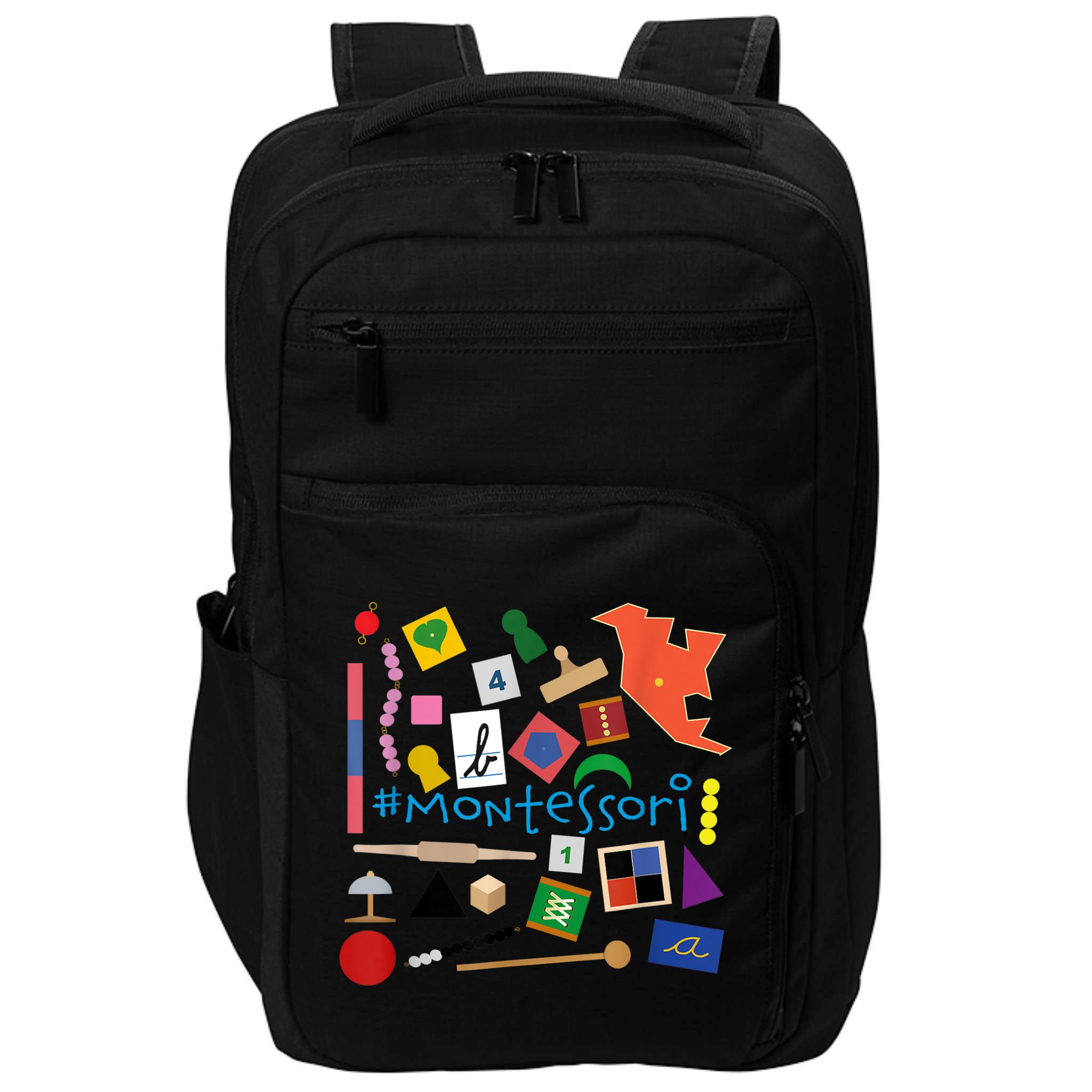The Small Things In Montessori Materials Love Montessori Impact Tech Backpack