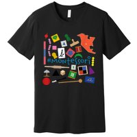 The Small Things In Montessori Materials Love Montessori Premium T-Shirt