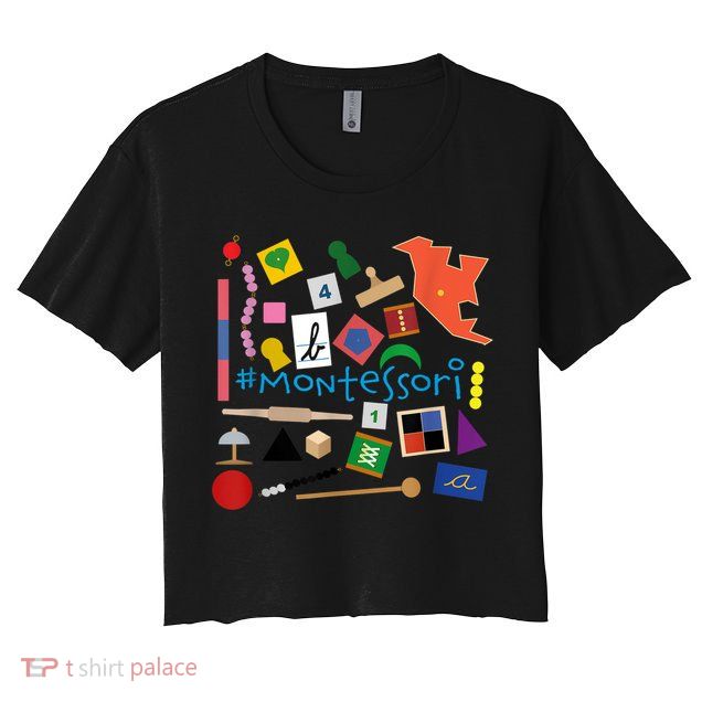 The Small Things In Montessori Materials Love Montessori Crop Top