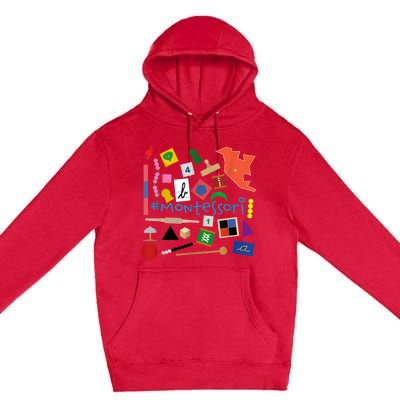 The Small Things In Montessori Materials Love Montessori Premium Pullover Hoodie