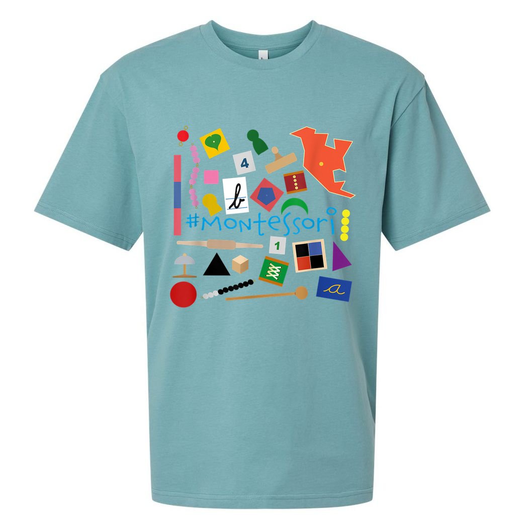 The Small Things In Montessori Materials Love Montessori Sueded Cloud Jersey T-Shirt