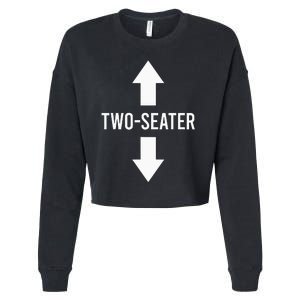 Two Seater TwoSeater 2 Seater Two Seater Cropped Pullover Crew