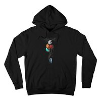 The Spaceman's Trip Astronaut Space Planets Balloons Hoodie