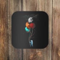 The Spaceman's Trip Astronaut Space Planets Balloons Coaster