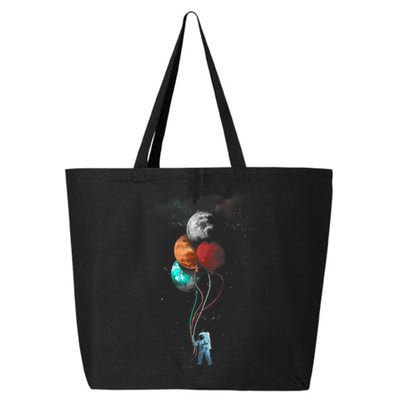 The Spaceman's Trip Astronaut Space Planets Balloons 25L Jumbo Tote