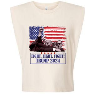 Trump Shooting Trump Assassination Trump Legends Trump 2024 Garment-Dyed Women's Muscle Tee