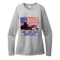 Trump Shooting Trump Assassination Trump Legends Trump 2024 Womens CVC Long Sleeve Shirt