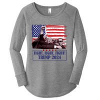 Trump Shooting Trump Assassination Trump Legends Trump 2024 Women's Perfect Tri Tunic Long Sleeve Shirt