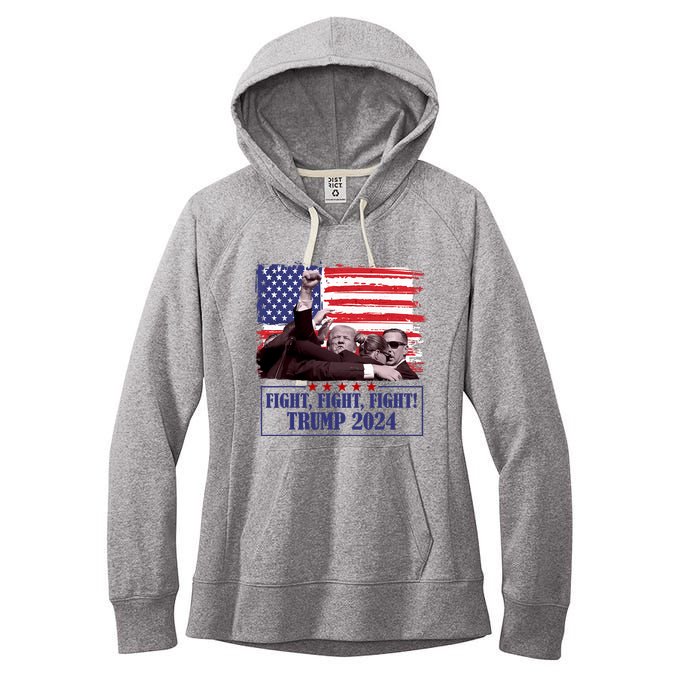 Trump Shooting Trump Assassination Trump Legends Trump 2024 Women's Fleece Hoodie