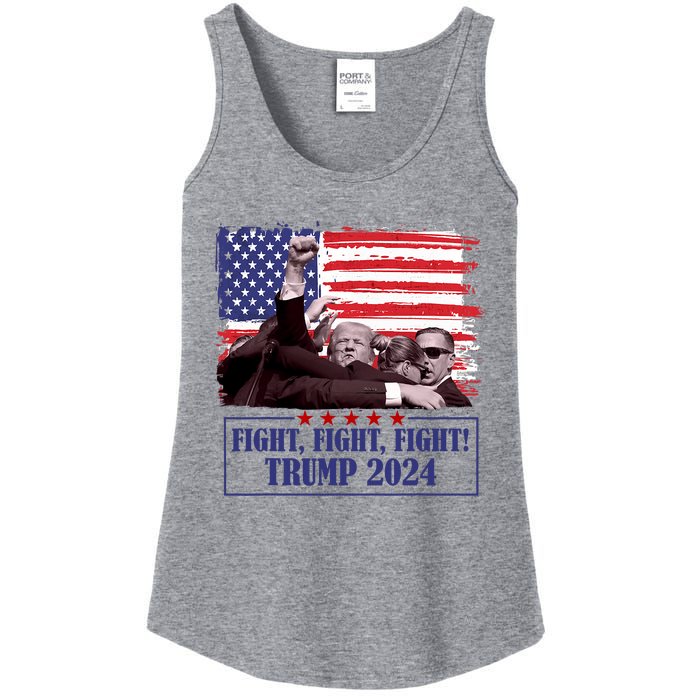 Trump Shooting Trump Assassination Trump Legends Trump 2024 Ladies Essential Tank