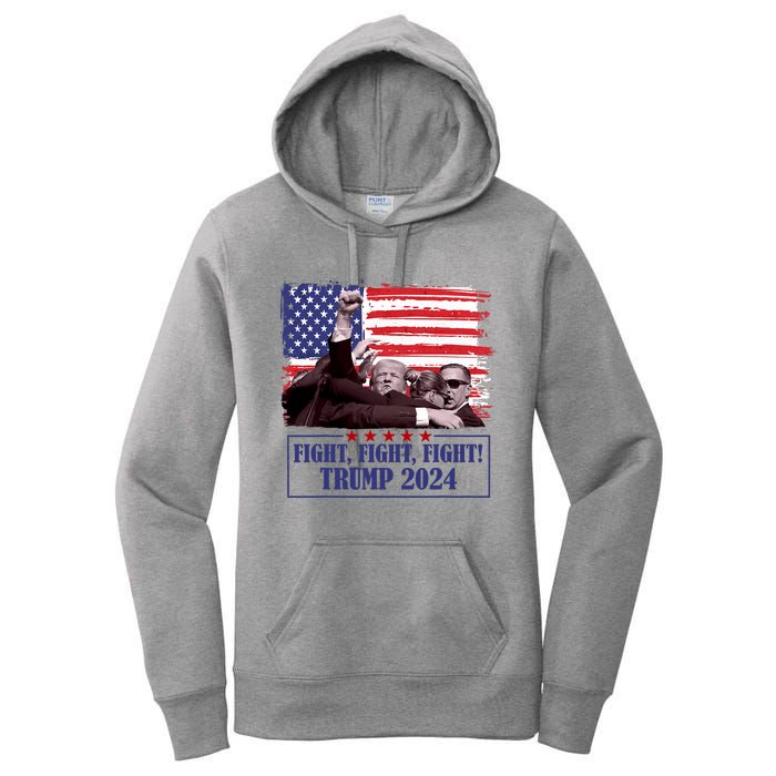 Trump Shooting Trump Assassination Trump Legends Trump 2024 Women's Pullover Hoodie