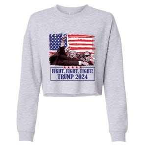 Trump Shooting Trump Assassination Trump Legends Trump 2024 Cropped Pullover Crew